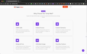 QuickZip: Temporary & Edu Mail Generator gallery image