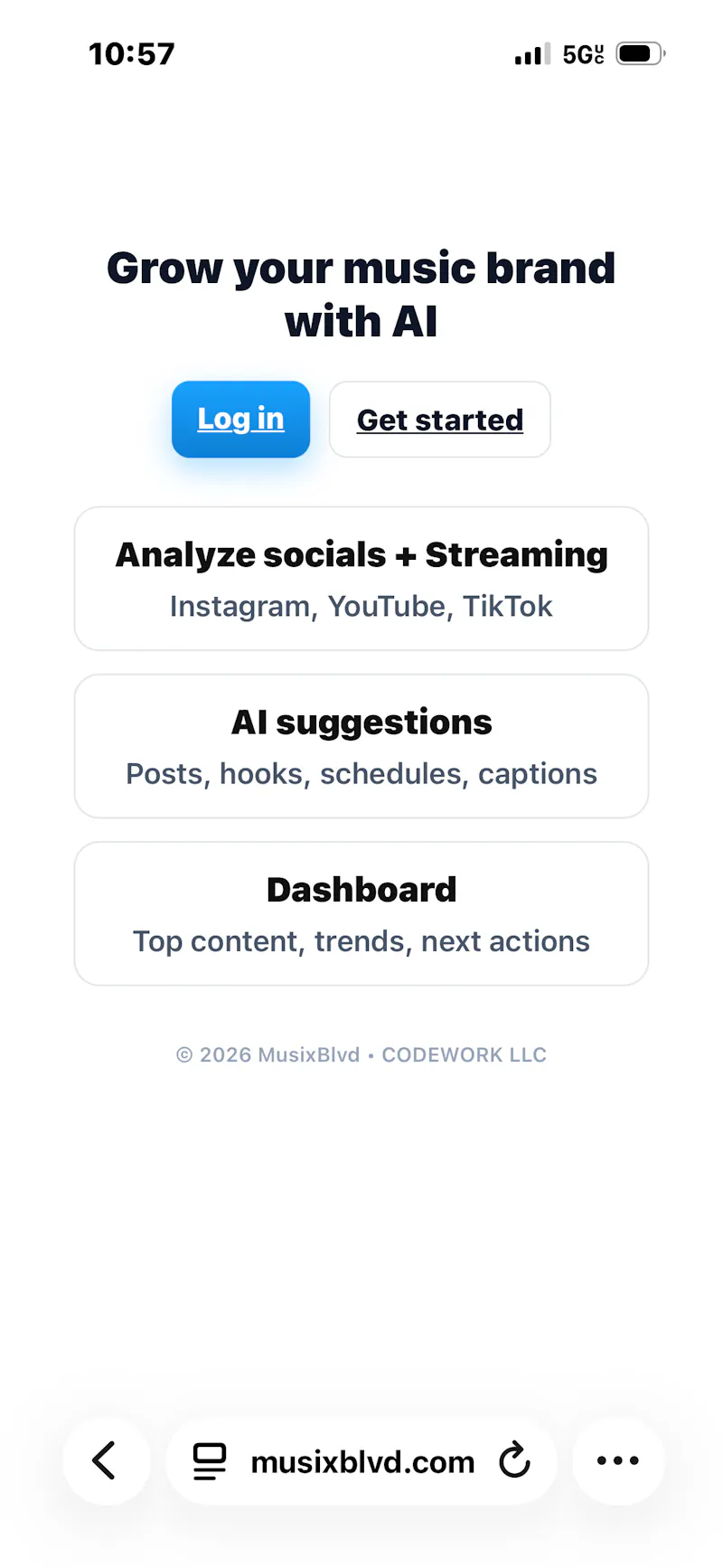 MusixBlvd • Home screenshot 1