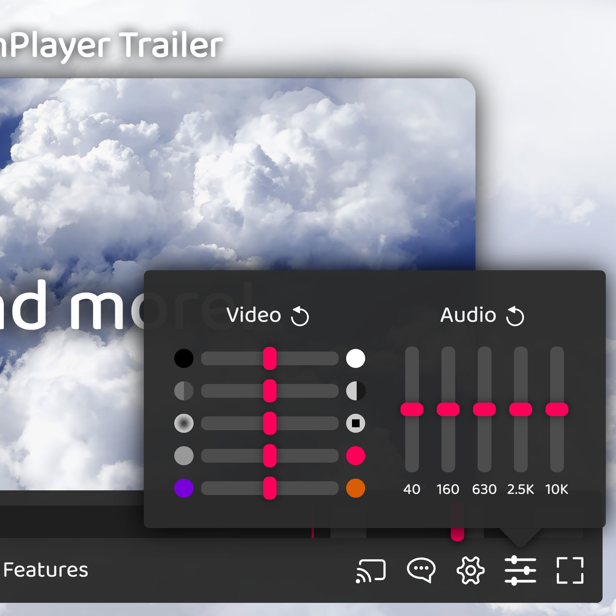 VisionPlayer - Screenshot 3 showing product features and functionality
