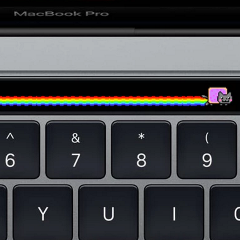 Touch Bar Nyancat