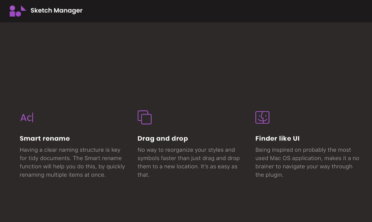 Sketch Manager Manage Sketch Symbols Text And Layer