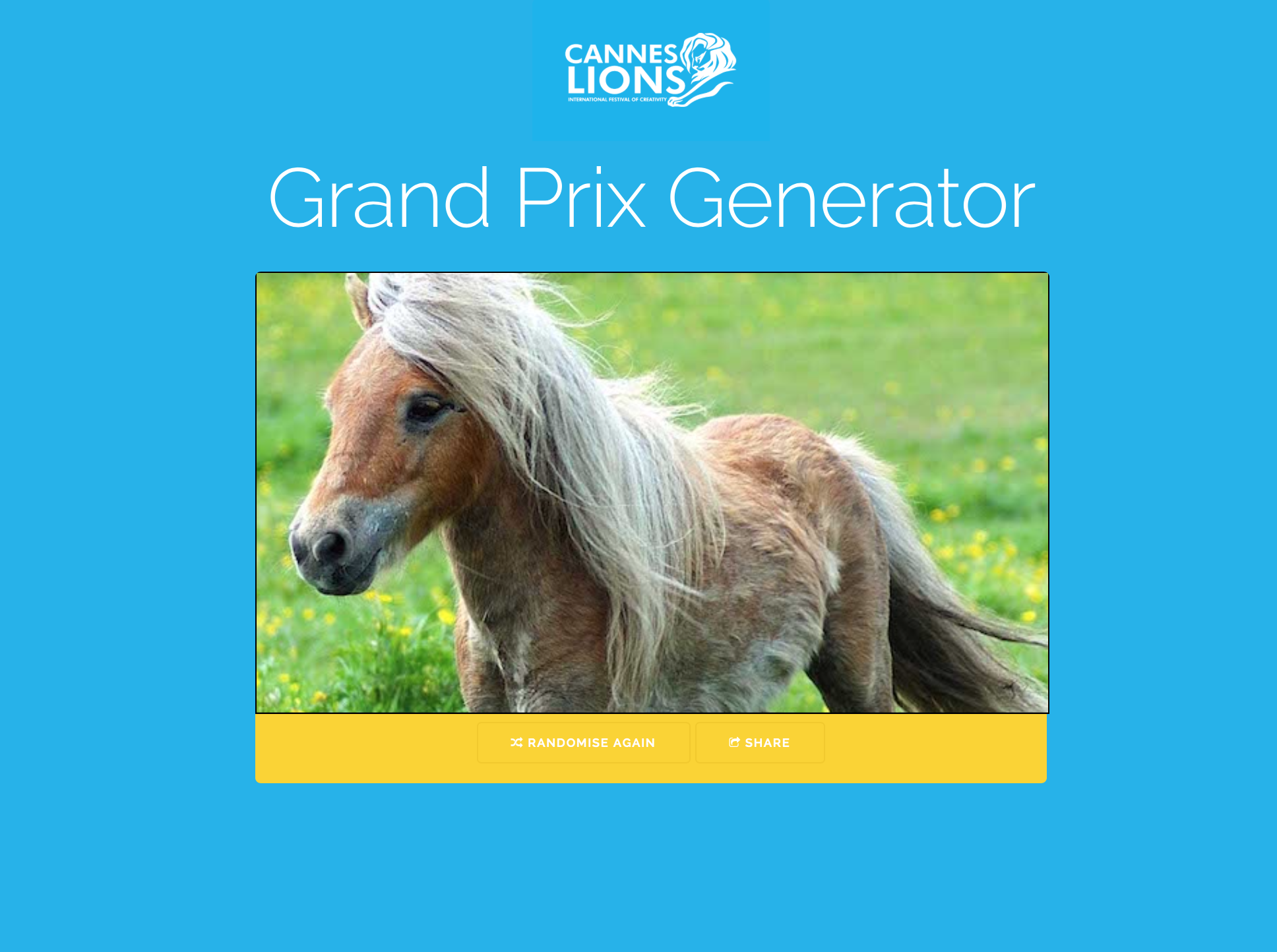 Cannes Grand Prix Generator gallery image