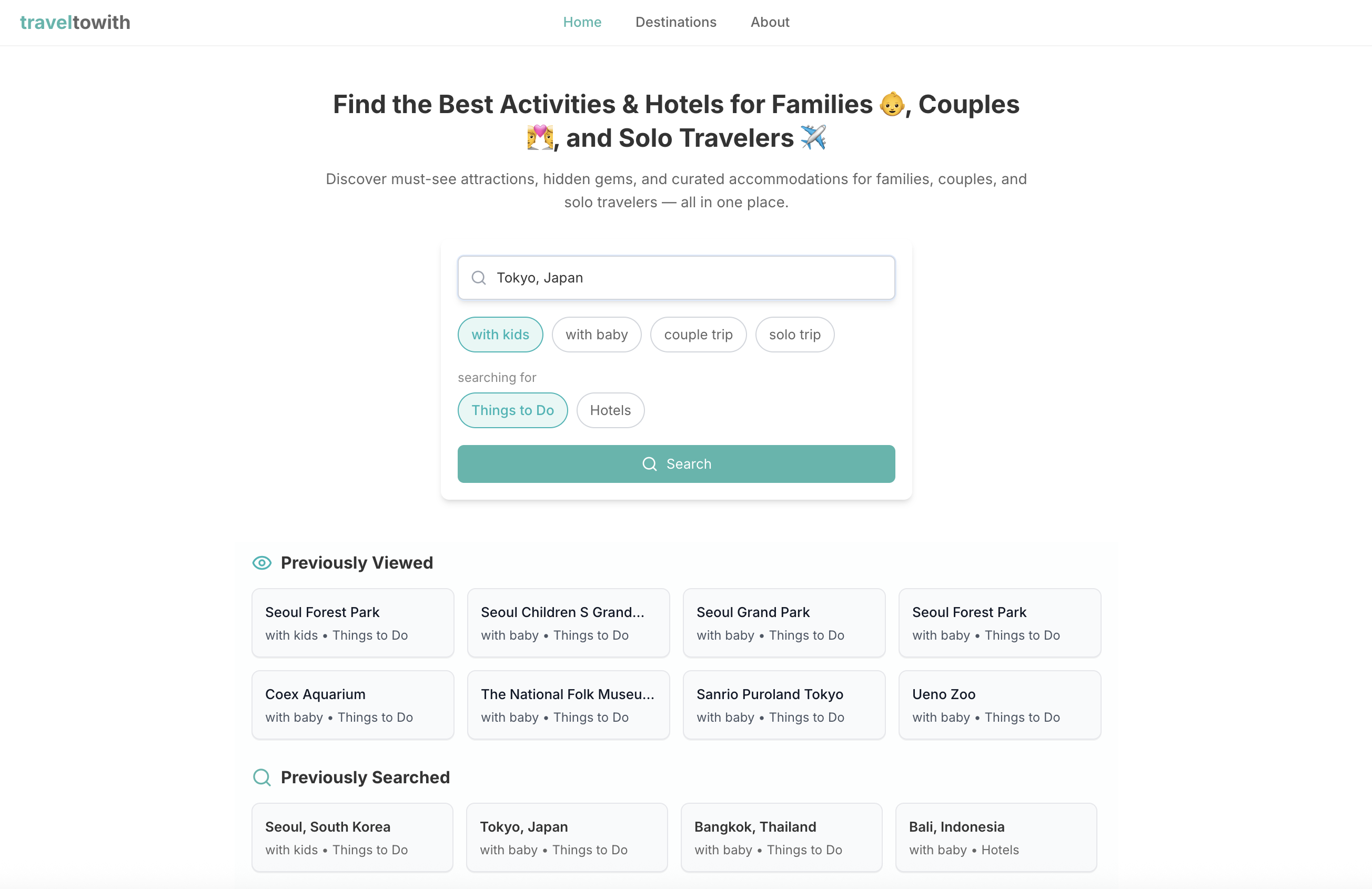 TravelToWith screenshot 1