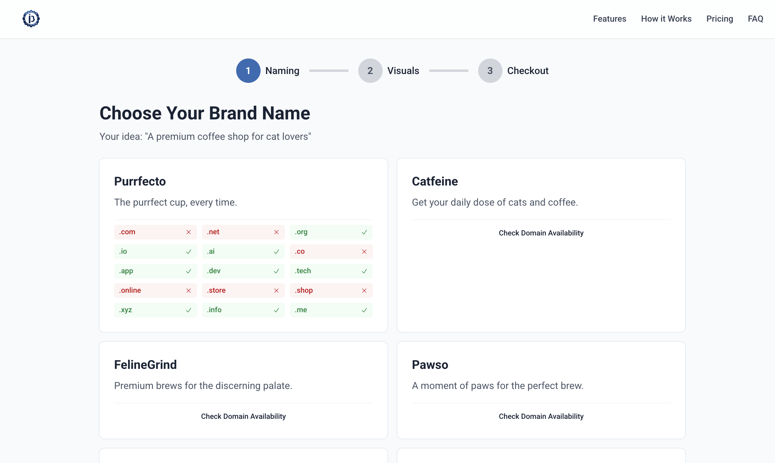 InitBrand - Screenshot 2 showing product features and functionality