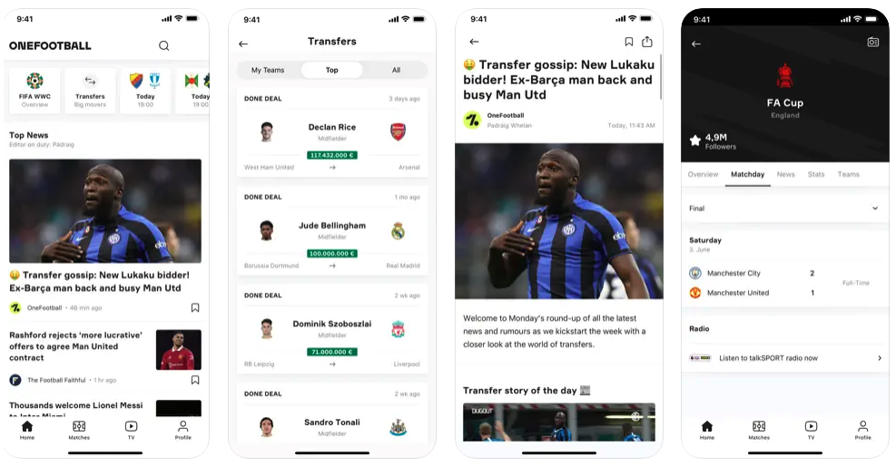 OneFootball - Подключение фанатов ближе к футболу и футболу ближе к фанатам медиа 2