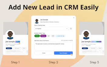 Lead management CRM - App for LinkedIn™ gallery image