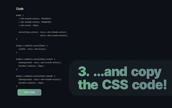 Scrollbar gallery image