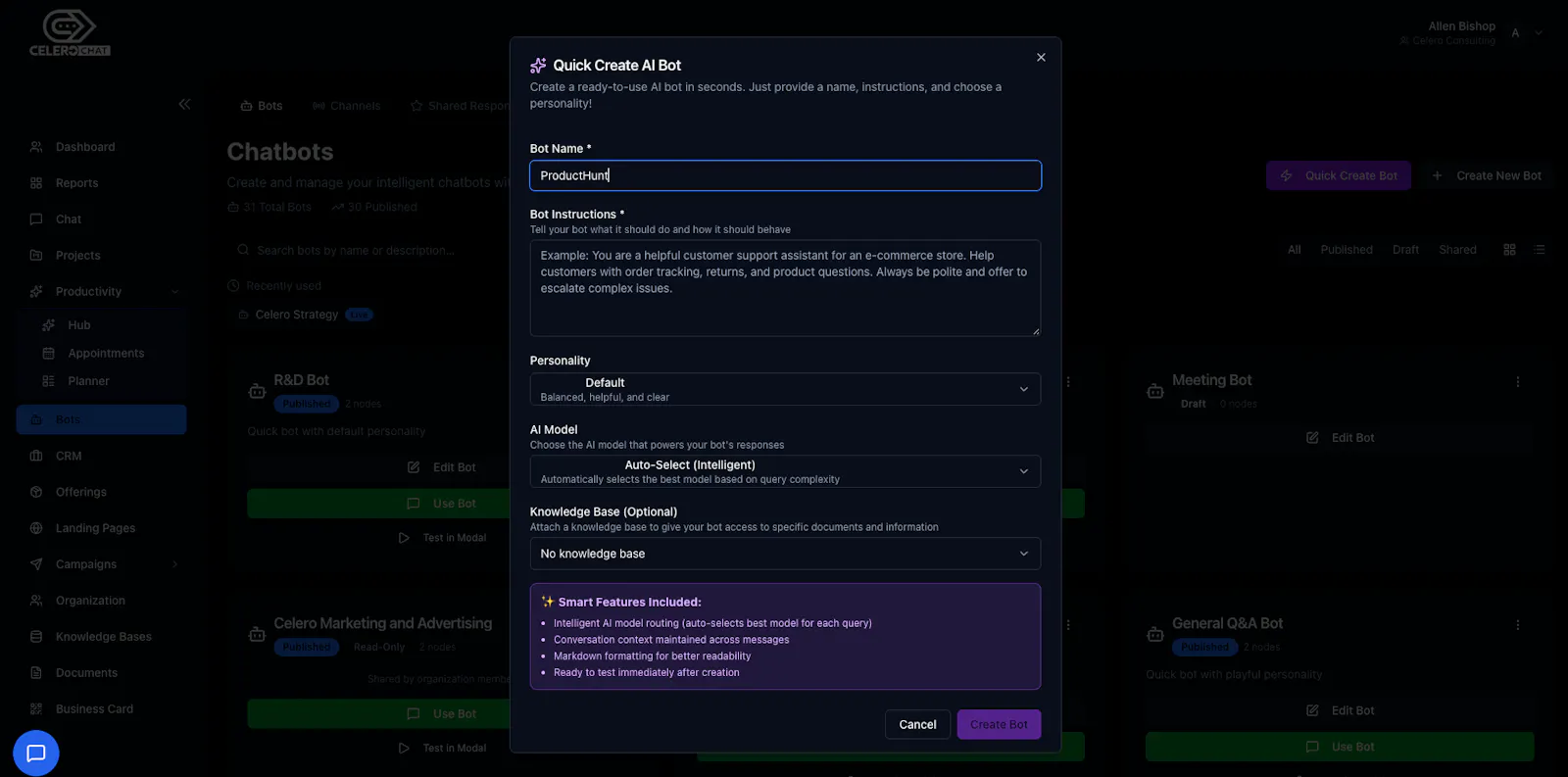 CeleroChat screenshot 9