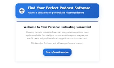 Podcast Software Finder gallery image