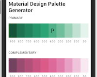 Material Design Palette Generator image