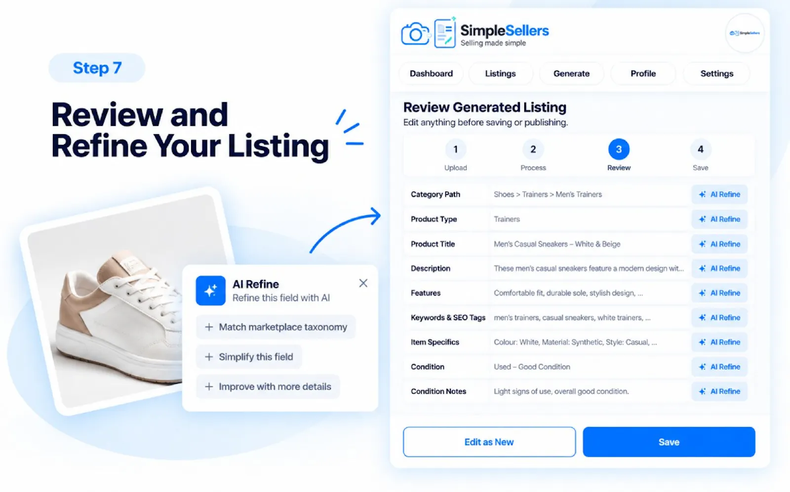 Simple sellers screenshot 8
