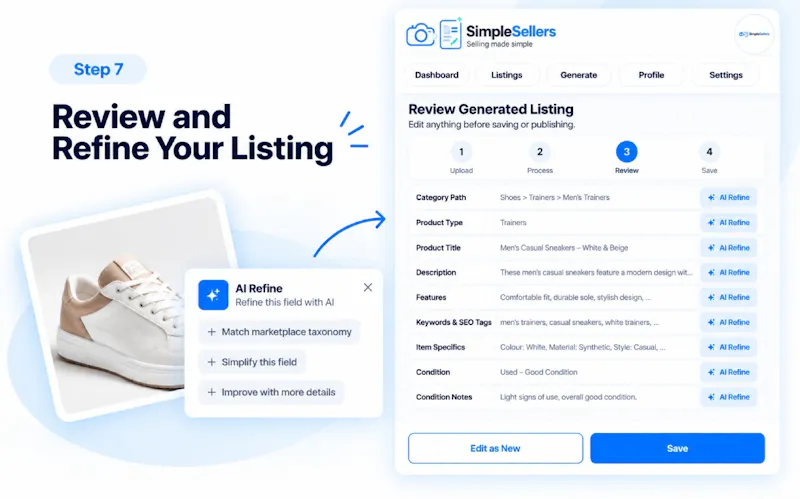 Simple sellers screenshot 8