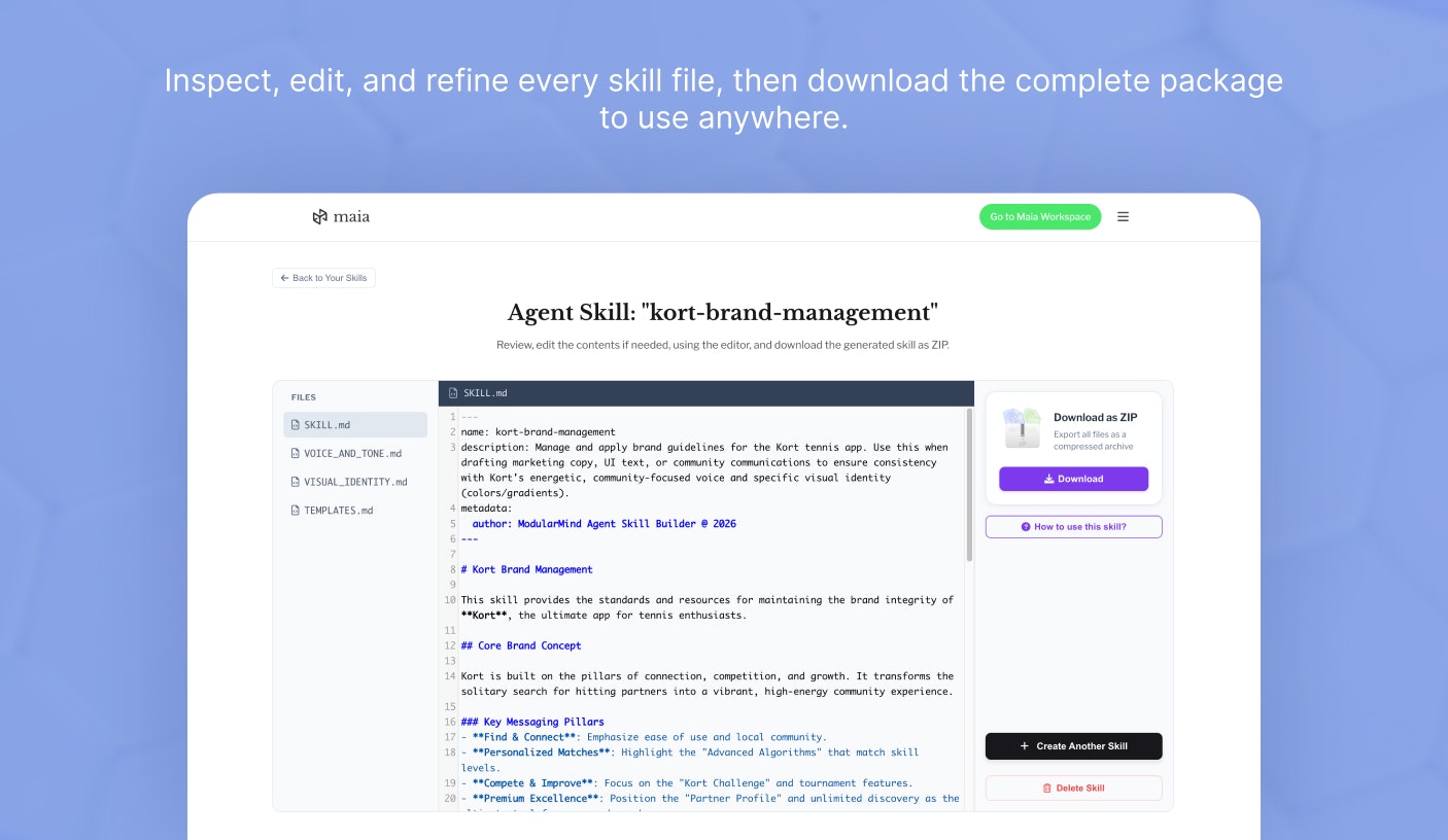Free Agent Skill Builder gallery image