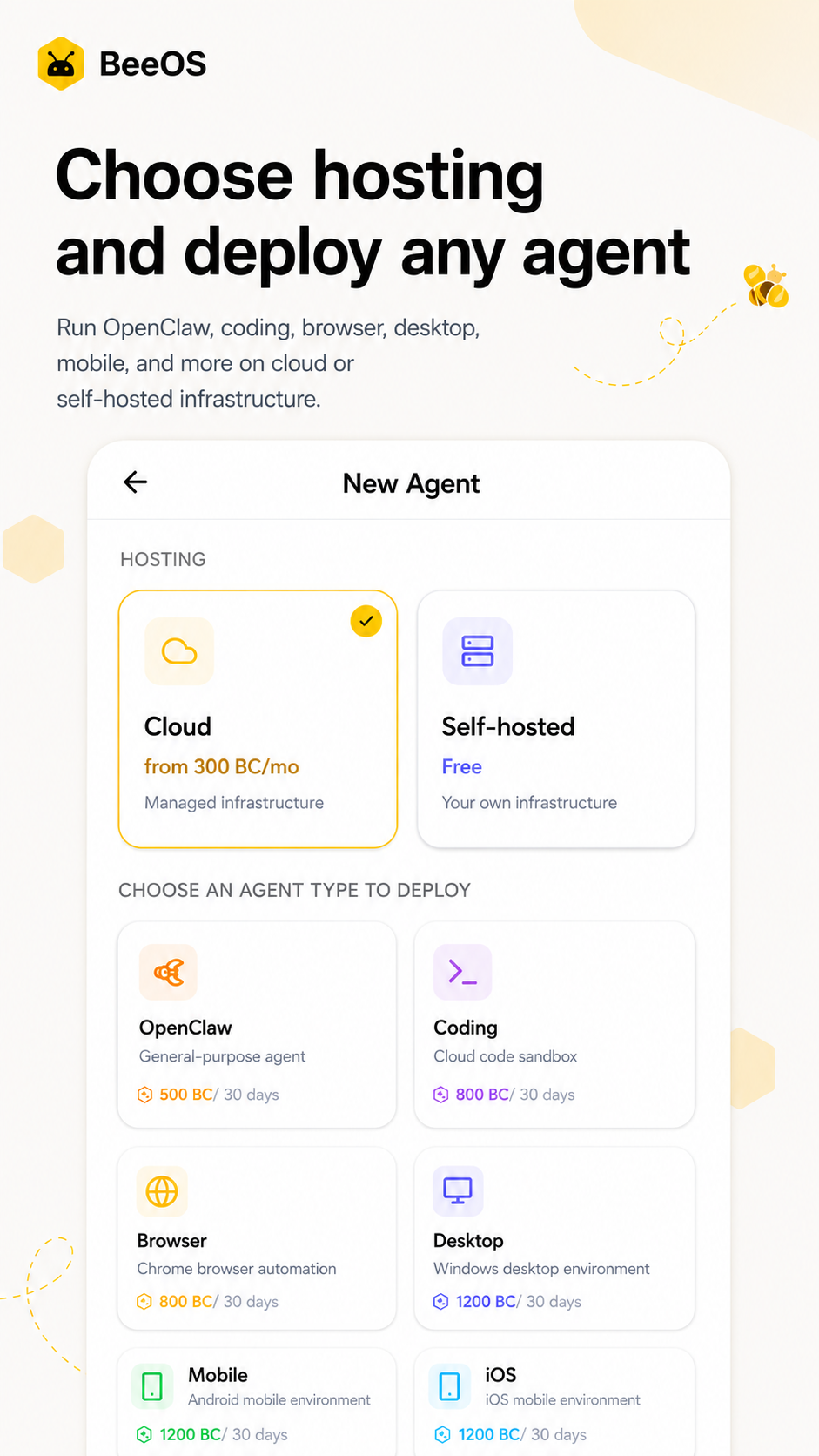BeeOS -  AI Agent Runtime+ gallery image