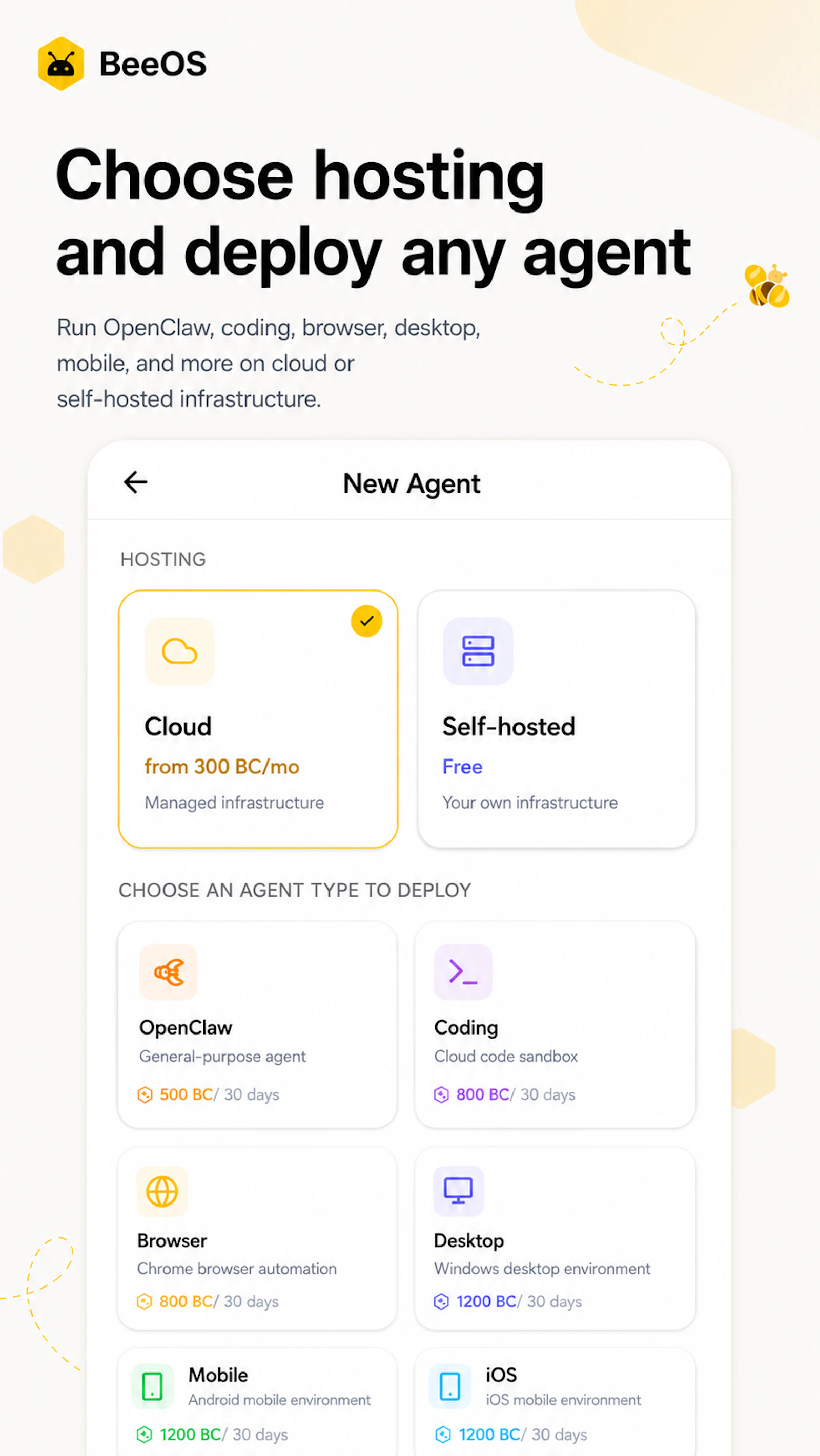 BeeOS -  AI Agent Runtime+ screenshot 1