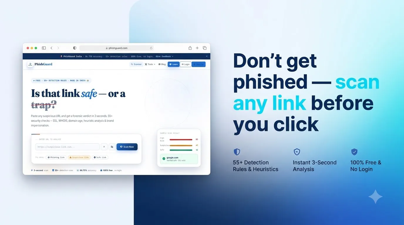 PhishGuard screenshot