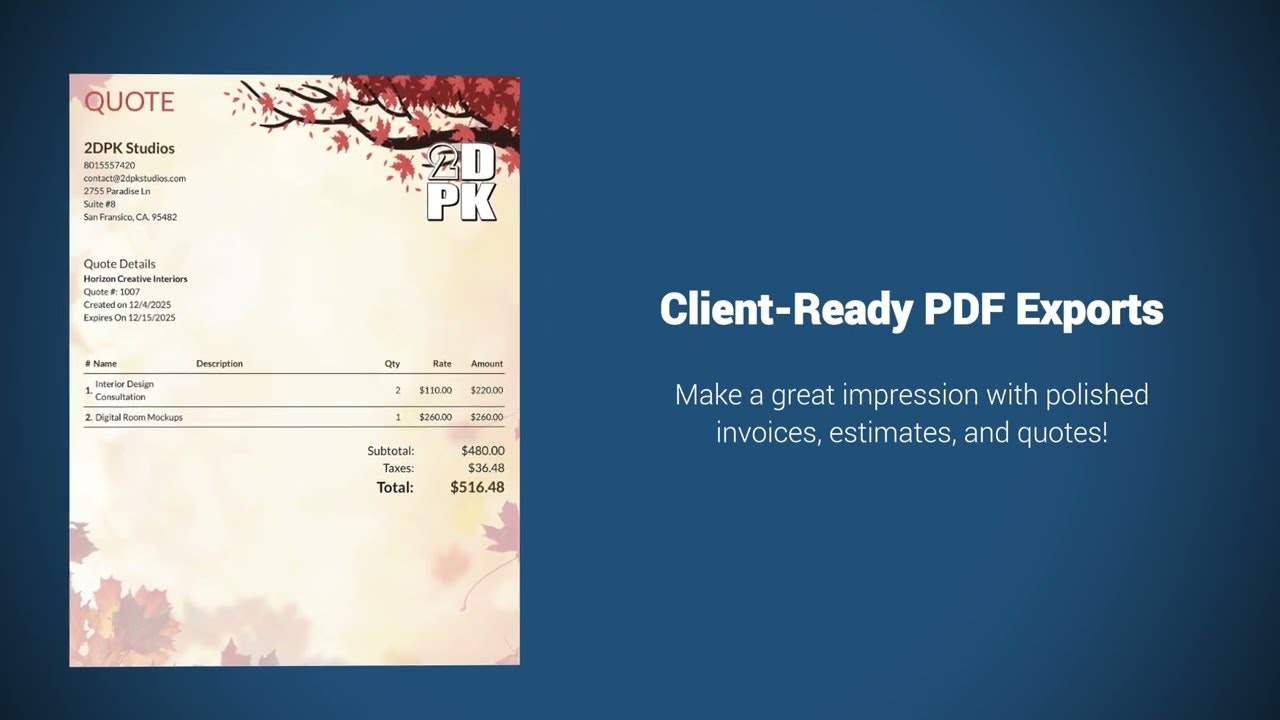 Instant IEQ: Invoice Maker gallery image
