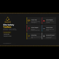 Workplace Safety App Site Safety Toolbox