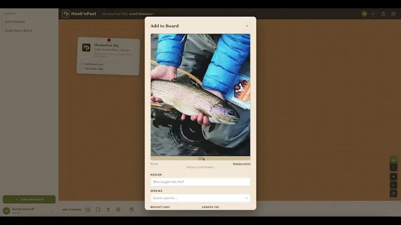 Hook'nPost screenshot 1 (video preview)