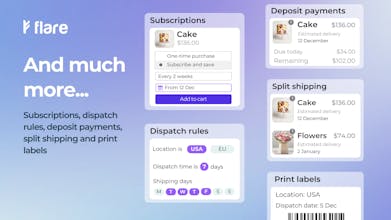 Flare ‑ Delivery Date Picker gallery image