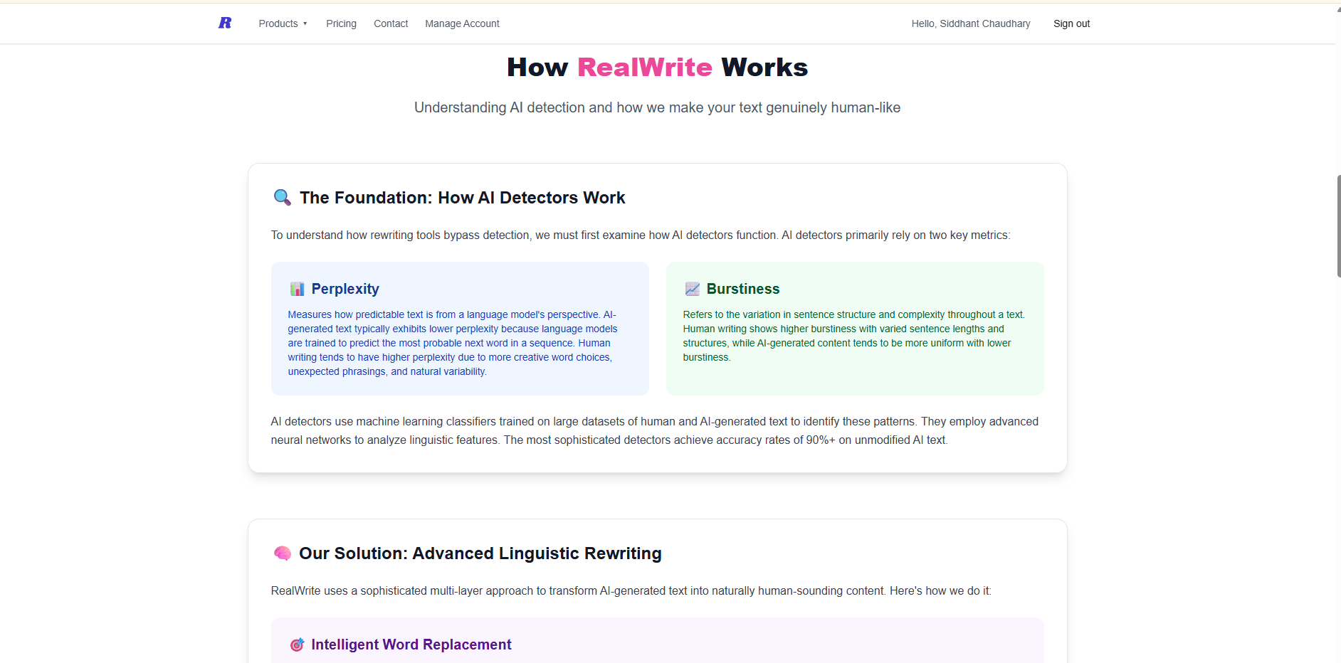 RealWrite-無料のAIテキストHumanizer。メディア3
