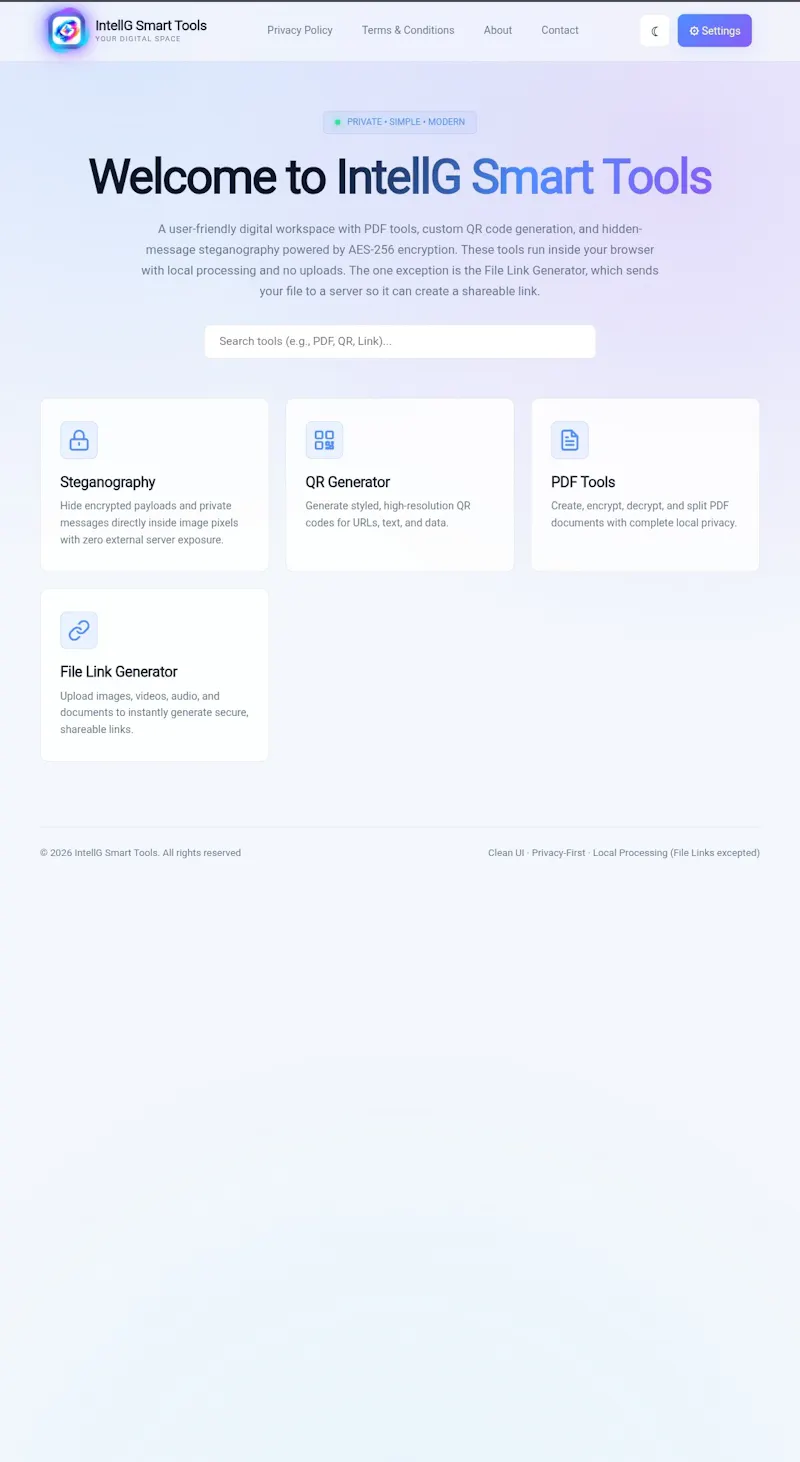 IntellG Smart Tools screenshot 3