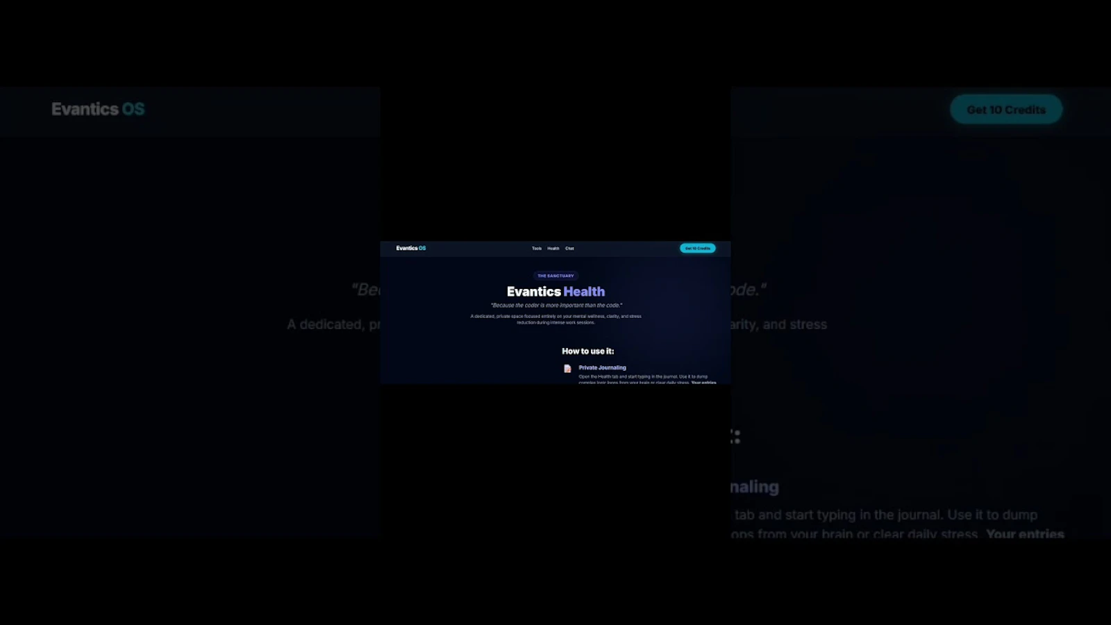Evantics screenshot 1 (video preview)