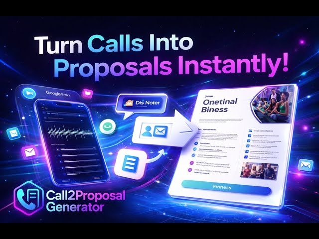 Call2Proposal Generator gallery image