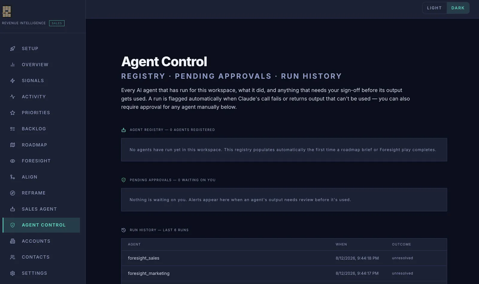 Northstar — Revenue Intelligence Agents screenshot 2