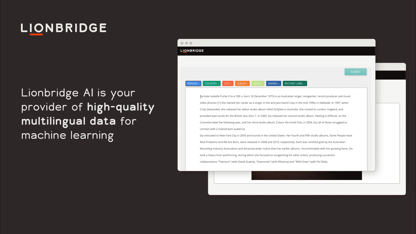 lionbridge machine intelligence