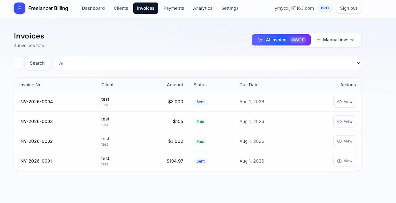 Freelancer Bill screenshot 4