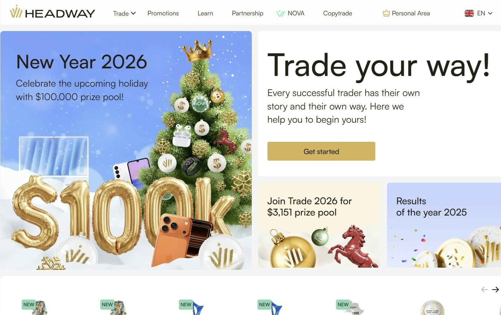 Headway - Main product screenshot demonstrating key features and user interface