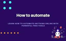 How to automate media 1