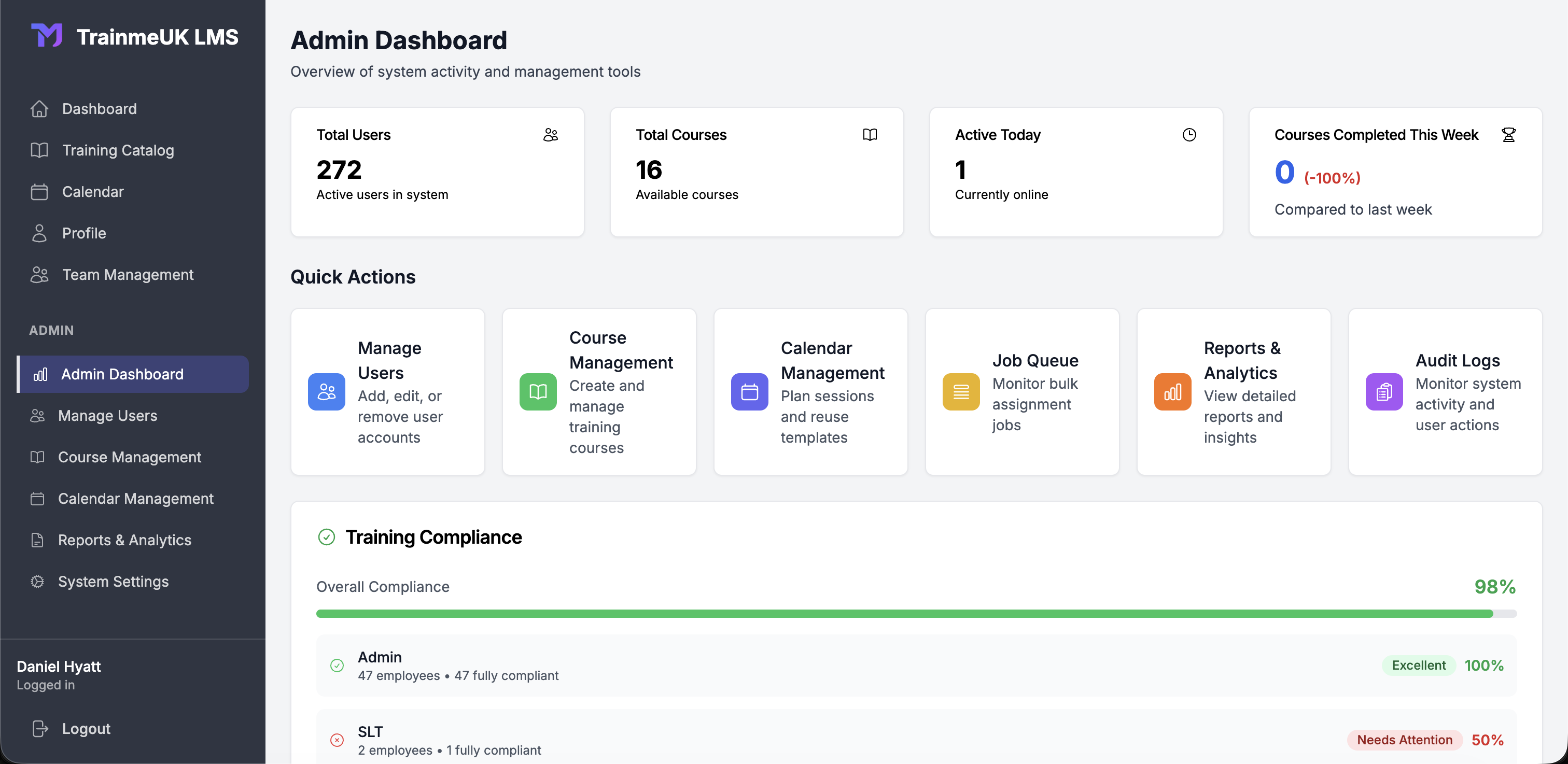 TrainMe UK - Screenshot 4 showing product features and functionality