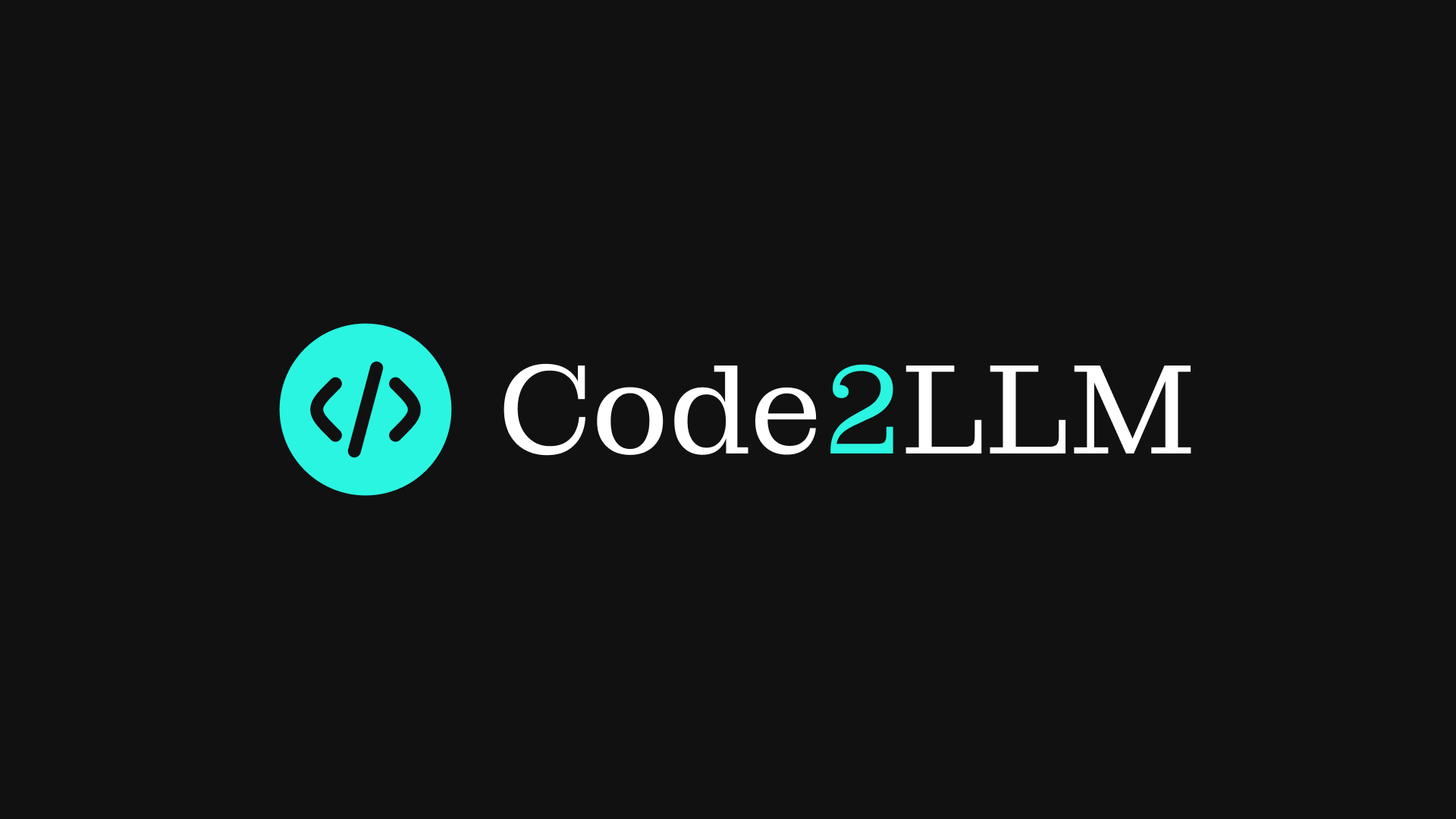 code2llm - Codebase와 쉽게 채팅하십시오. API 키가 필요하지 않습니다! 미디어 2