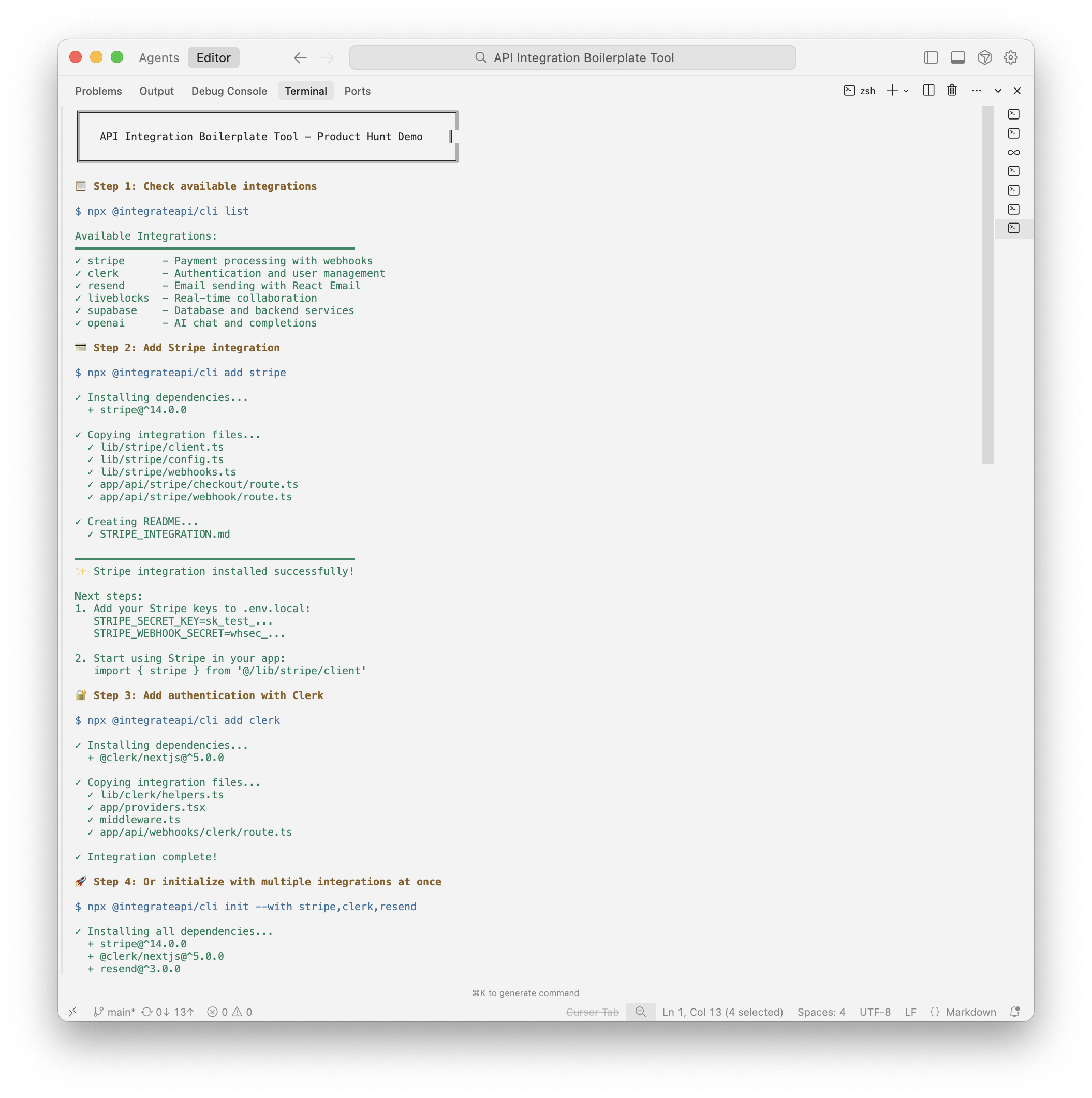 IntegrateAPI - Screenshot 3 preview