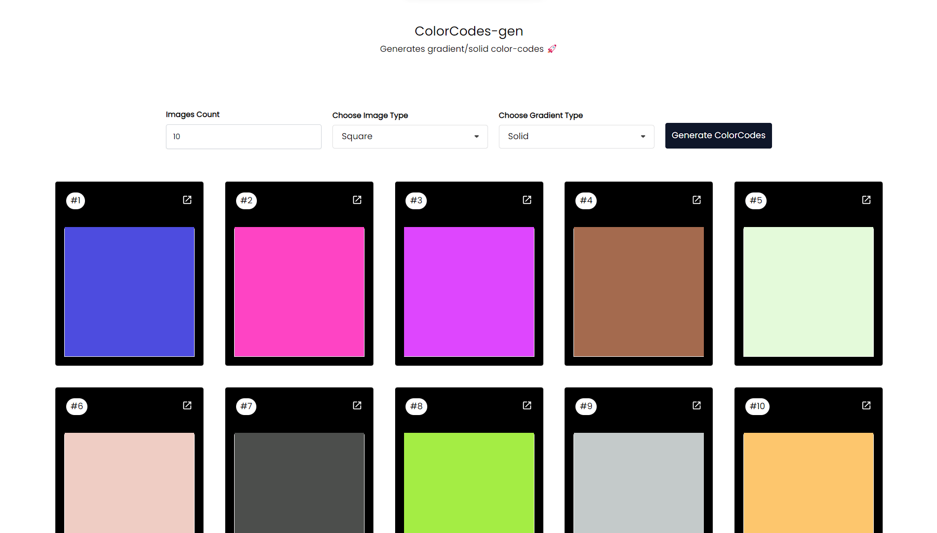 colorcodes-gen gallery image