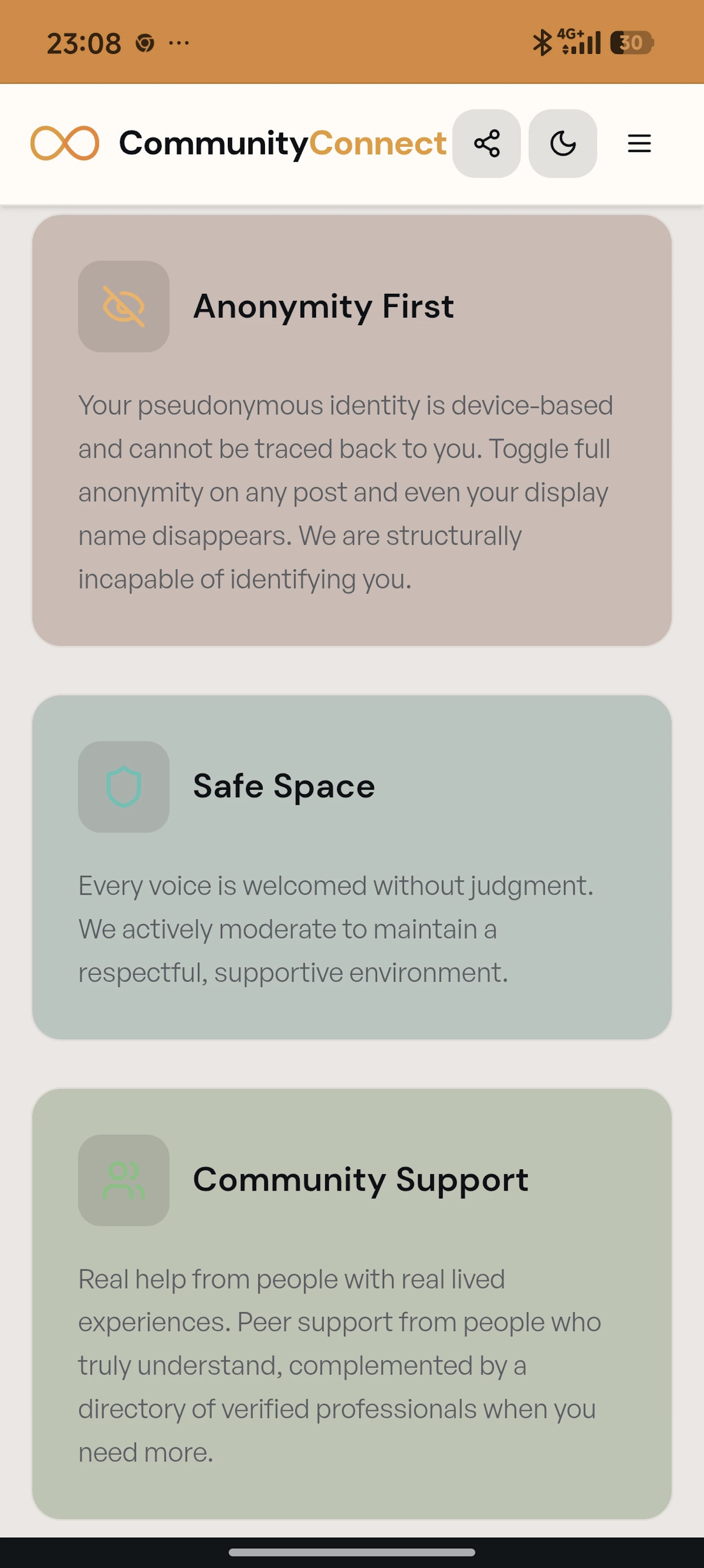 CommunityConnect.Forum  screenshot 2
