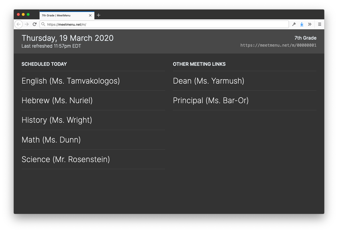 MeetMenu gallery image