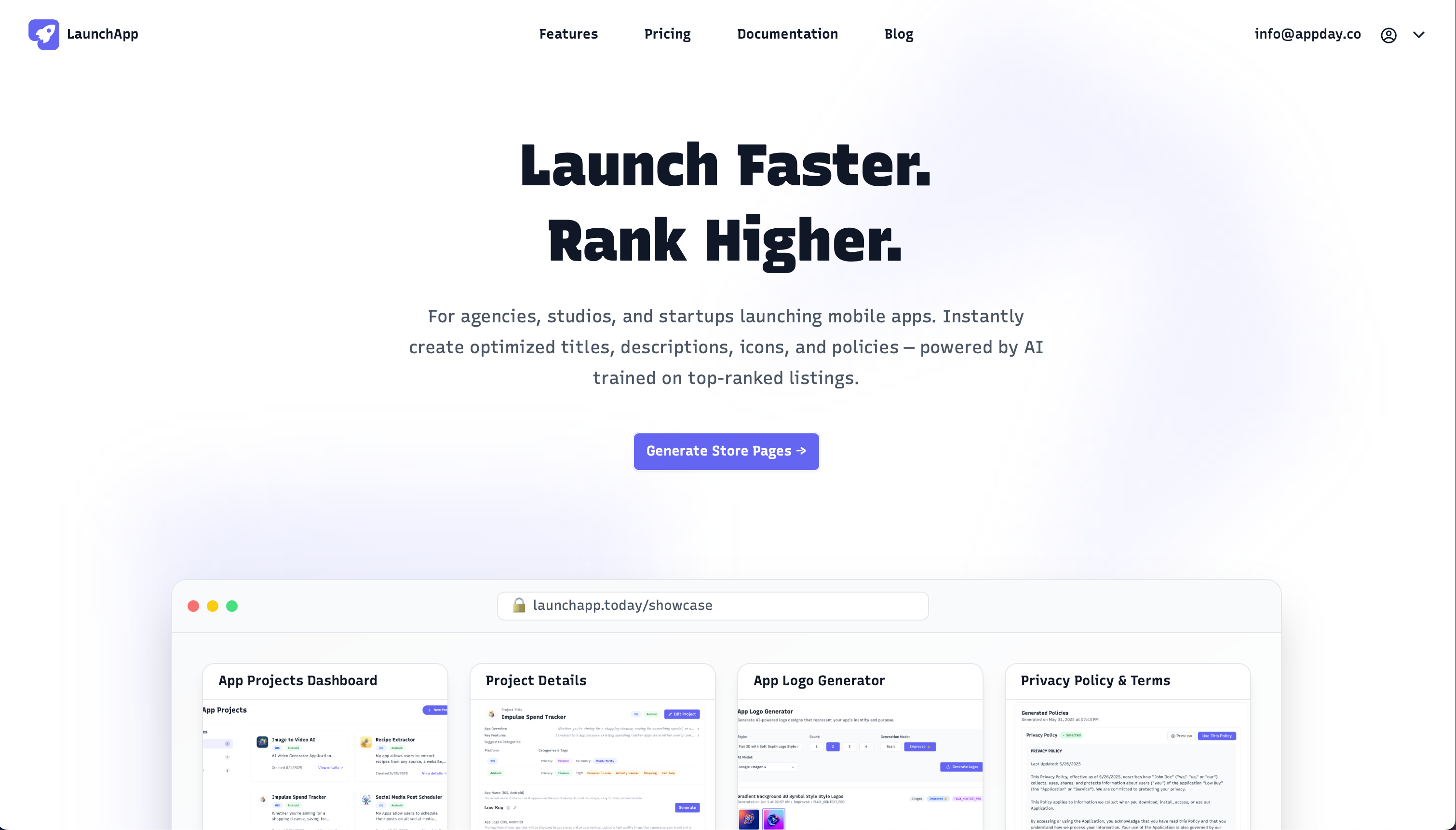 LaunchApp - Maak onmiddellijk ASO -geoptimaliseerde App Store -pagina's met hoge rangorde media 2