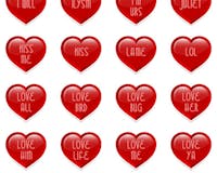 Conversation Heart Stickers media 2