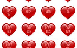 Conversation Heart Stickers media 2