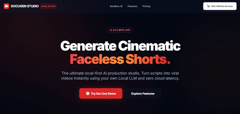 Docugen Studio | Local Edition screenshot 1