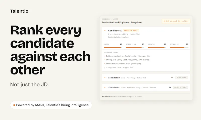 Talentlo screenshot 2