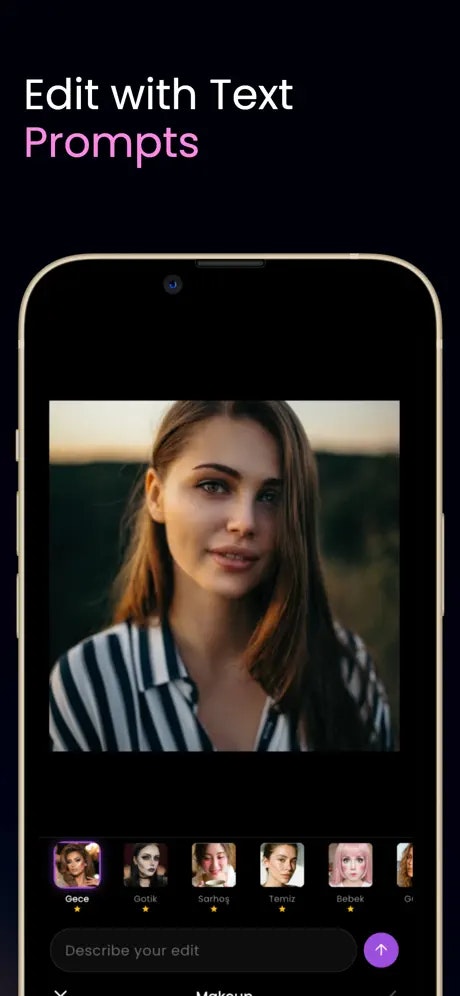 Mimi - AI Photo Editör - Screenshot 2 showing product features and functionality