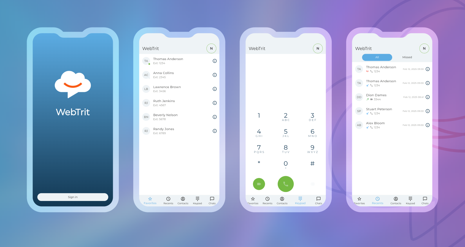 Webtrit softphone - Bevrijdende stem- en video -oproepen media 2