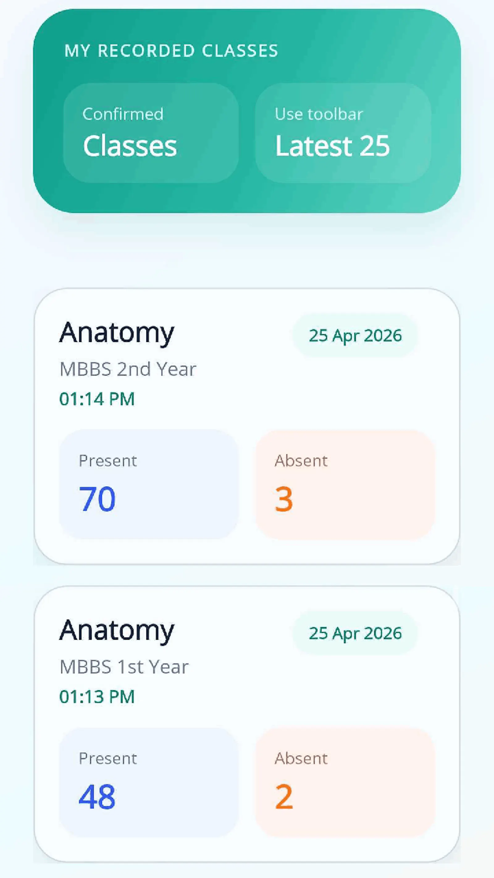 Attendance Management system – ASTGD screenshot 2