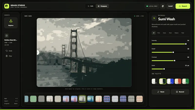 Grain Studio screenshot 3