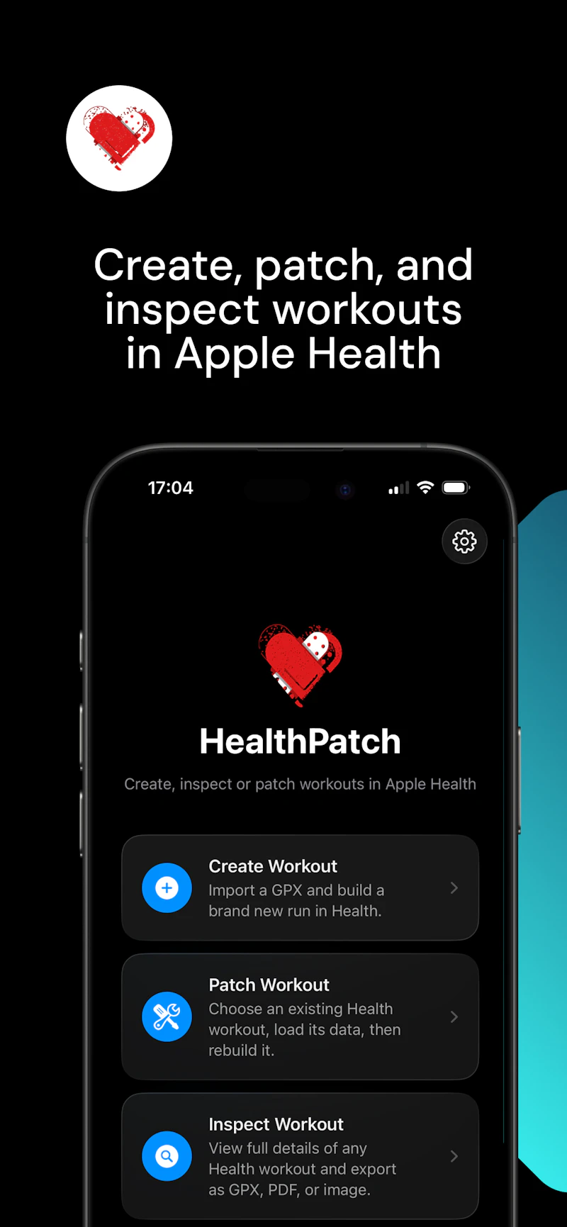 HealthPatch screenshot 1