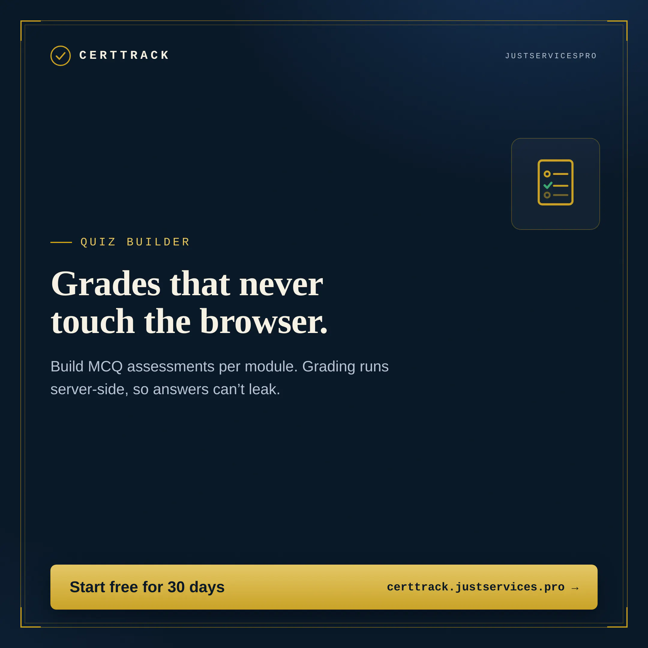 CertTrack  gallery image